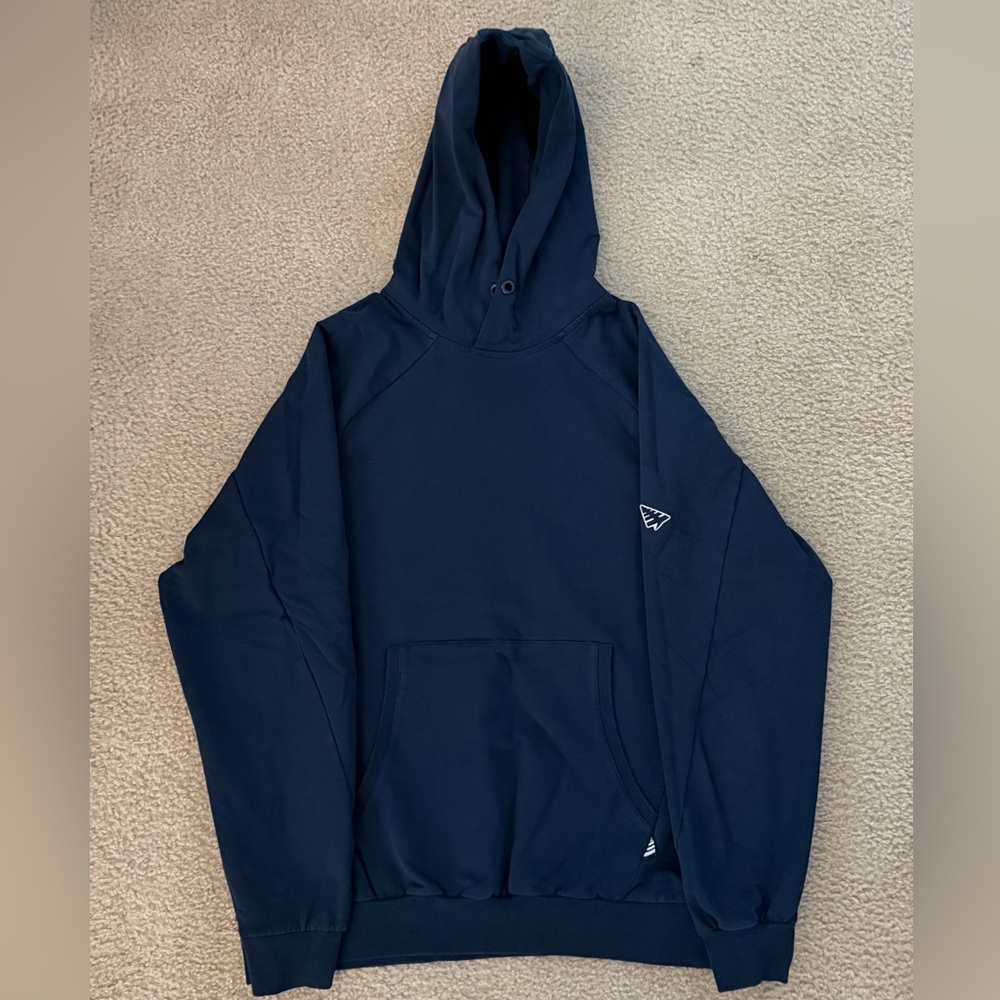 Paper Planes Luxury Athleisure Wear Hoodie, XL, Navy